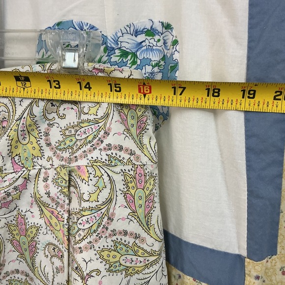 Oscar de la Renta Paisley Lace Tiered Skirt Women's Size 12 Romantic Cottagecore - Picture 5 of 7